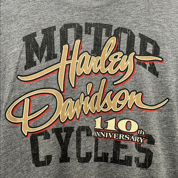 Harley-Davidson Grand Forks ND Fitted Short Sleeve Tee - Size Small - Picture 3 of 10